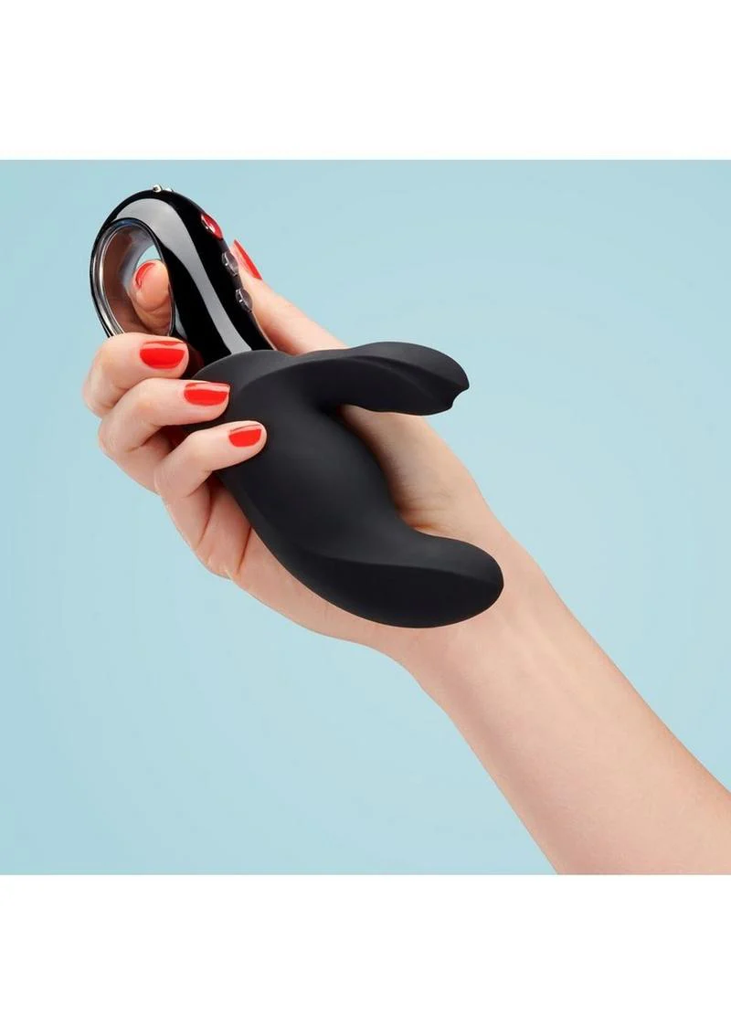 Miss Bi Silicone Vibrator with Clitoral Stimulator - Image 3