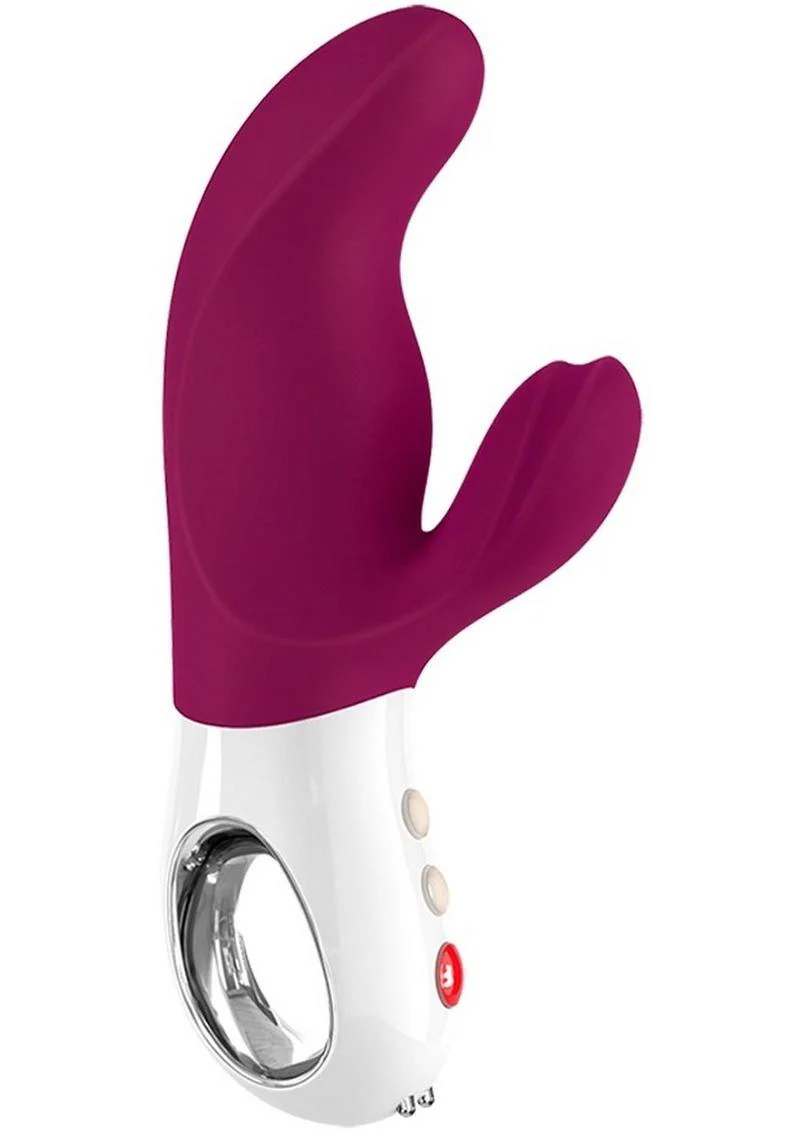 Miss Bi Silicone Vibrator with Clitoral Stimulator - Image 5