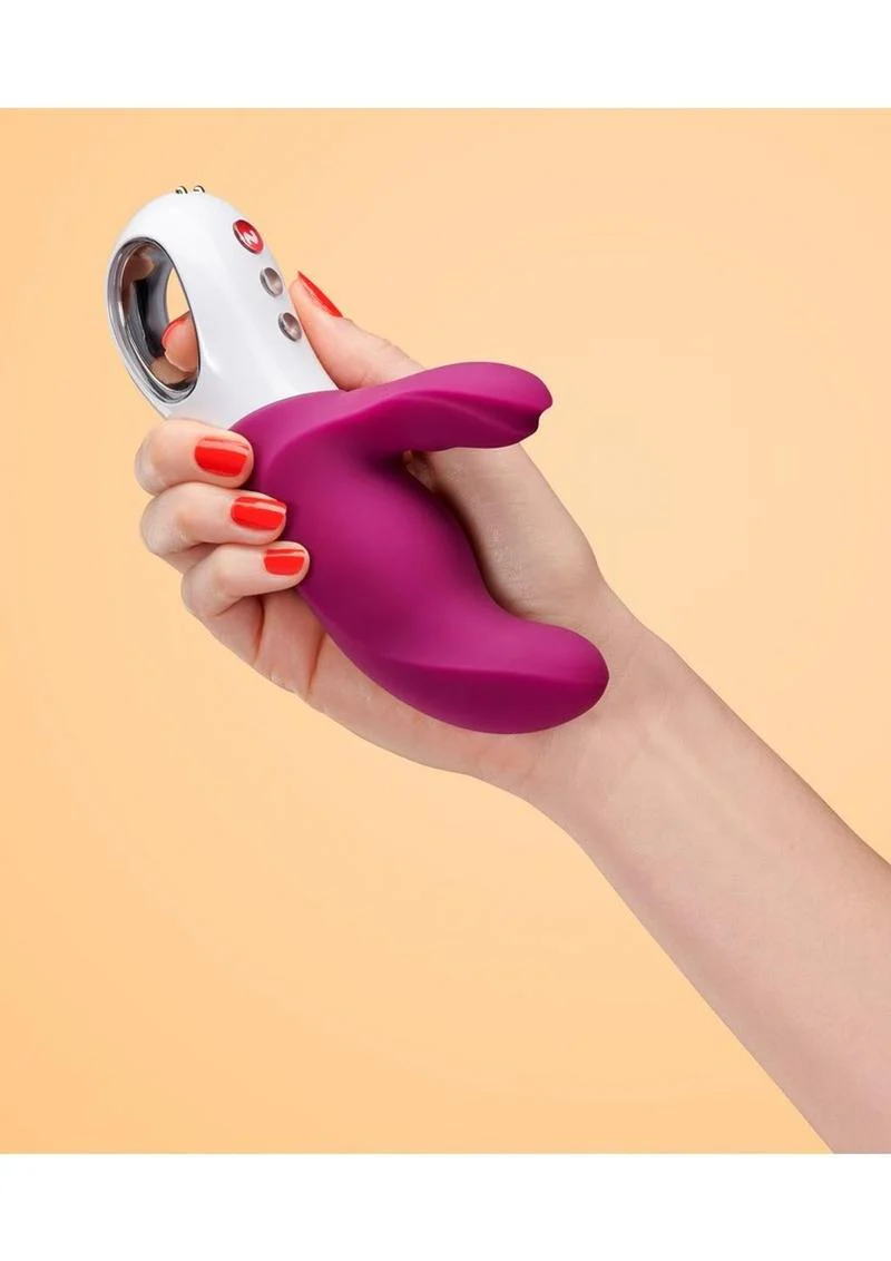 Miss Bi Silicone Vibrator with Clitoral Stimulator - Image 6