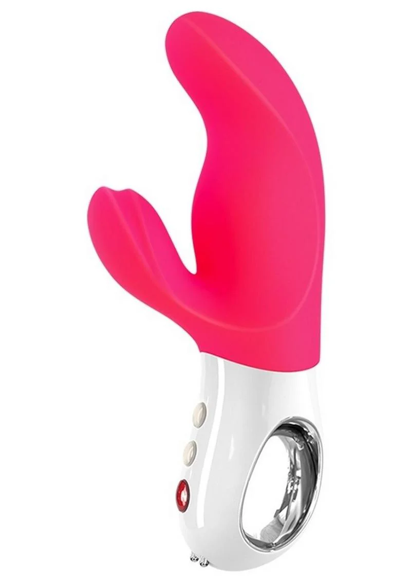 Miss Bi Silicone Vibrator with Clitoral Stimulator - Image 7