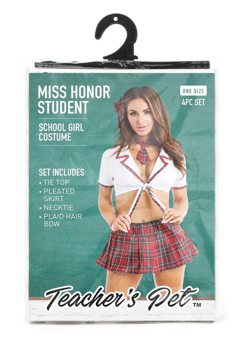 Miss Honor Student School Girl Costume - Image 6
