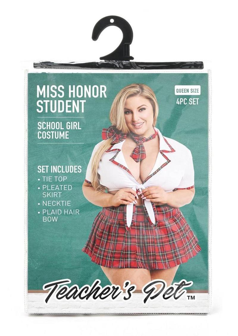 Miss Honor Student School Girl Costume - Image 7