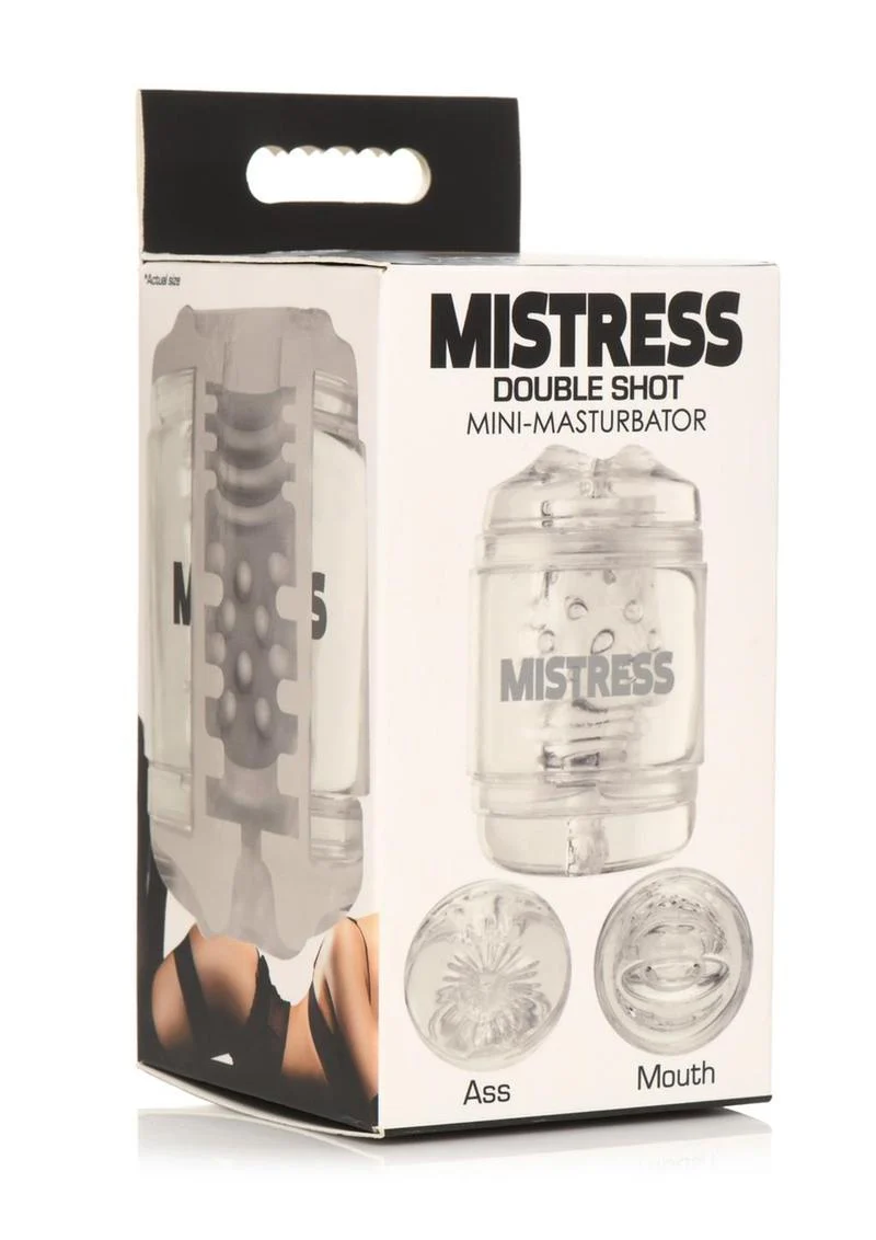 Mistress Double Shot Mini Masturbator For Realistic Pleasure - Image 4