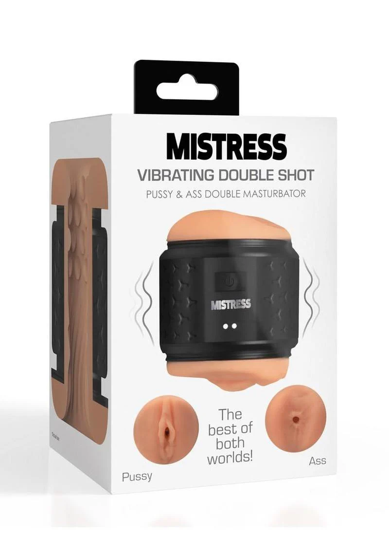 Mistress Vibrating Double Shot Masturbator - Image 4