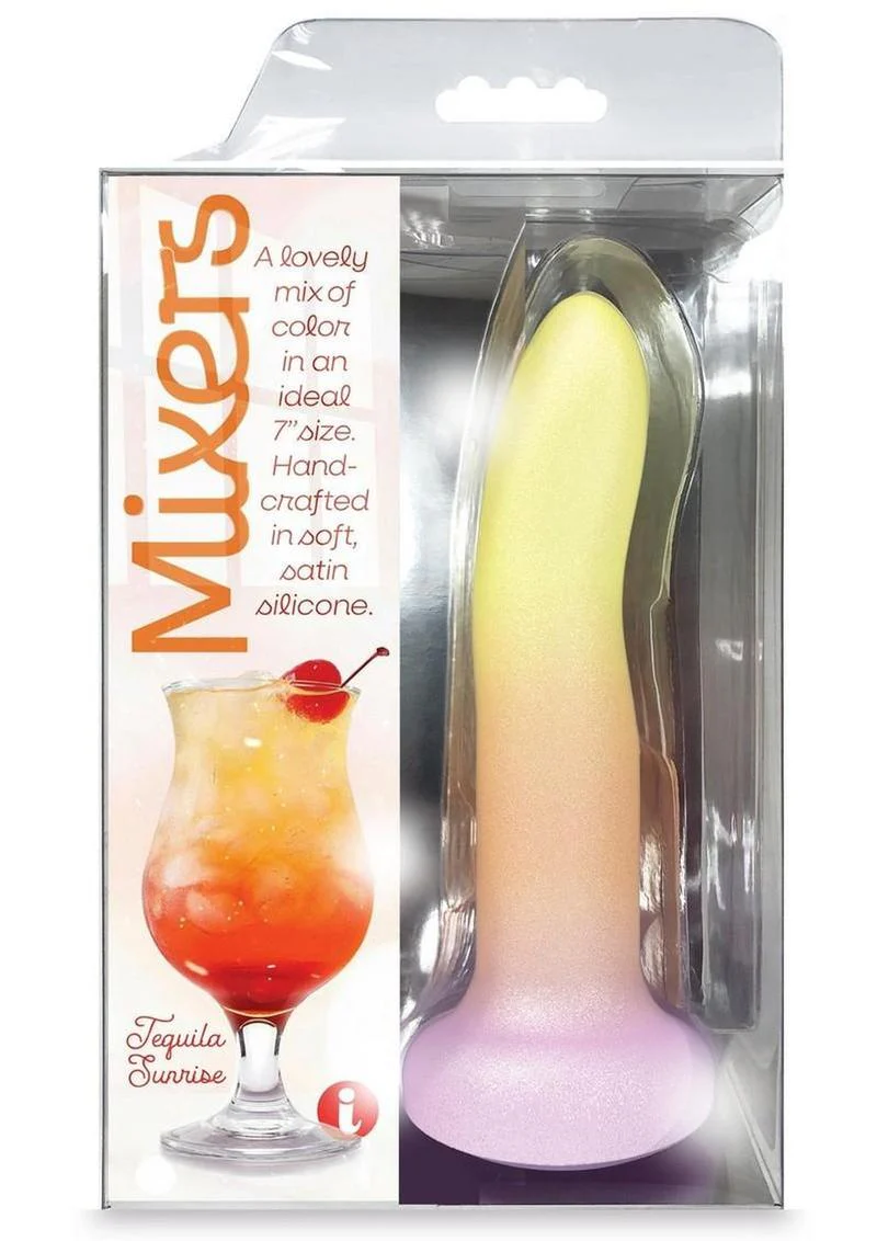 Mixers Tequila Sunrise Silicone Dildo - Image 3