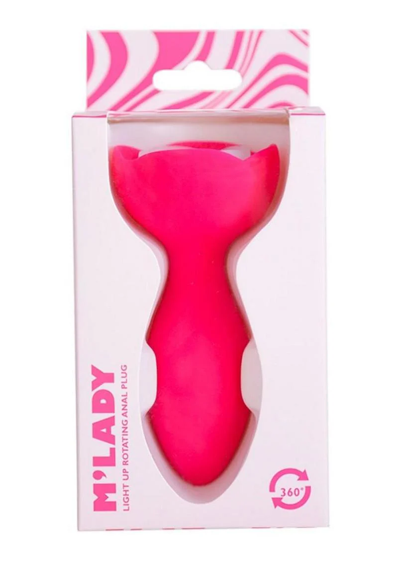 M'Lady Light-Up Rotating Anal Plug - Image 4