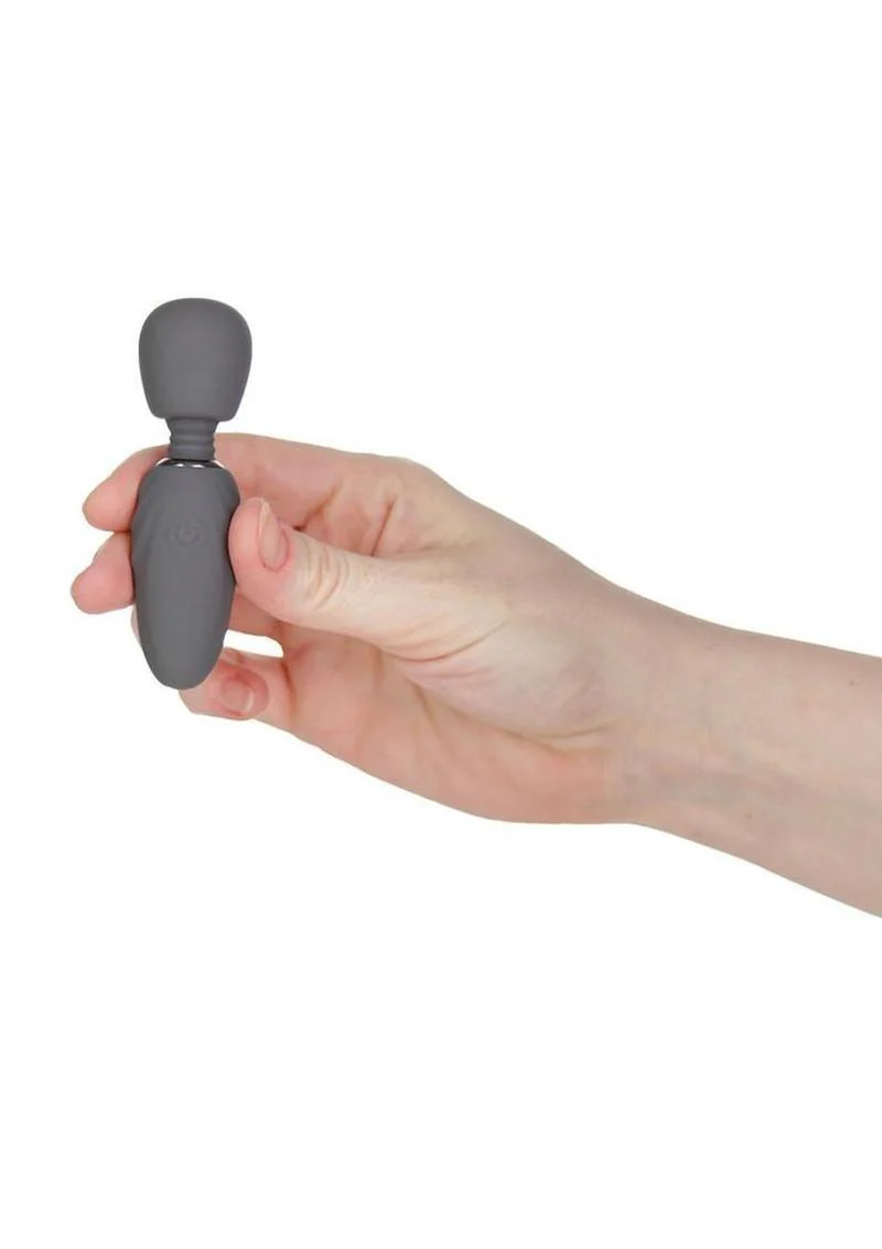 M'Lady Rechargeable Silicone Tiny Vibrating Wand - Image 2