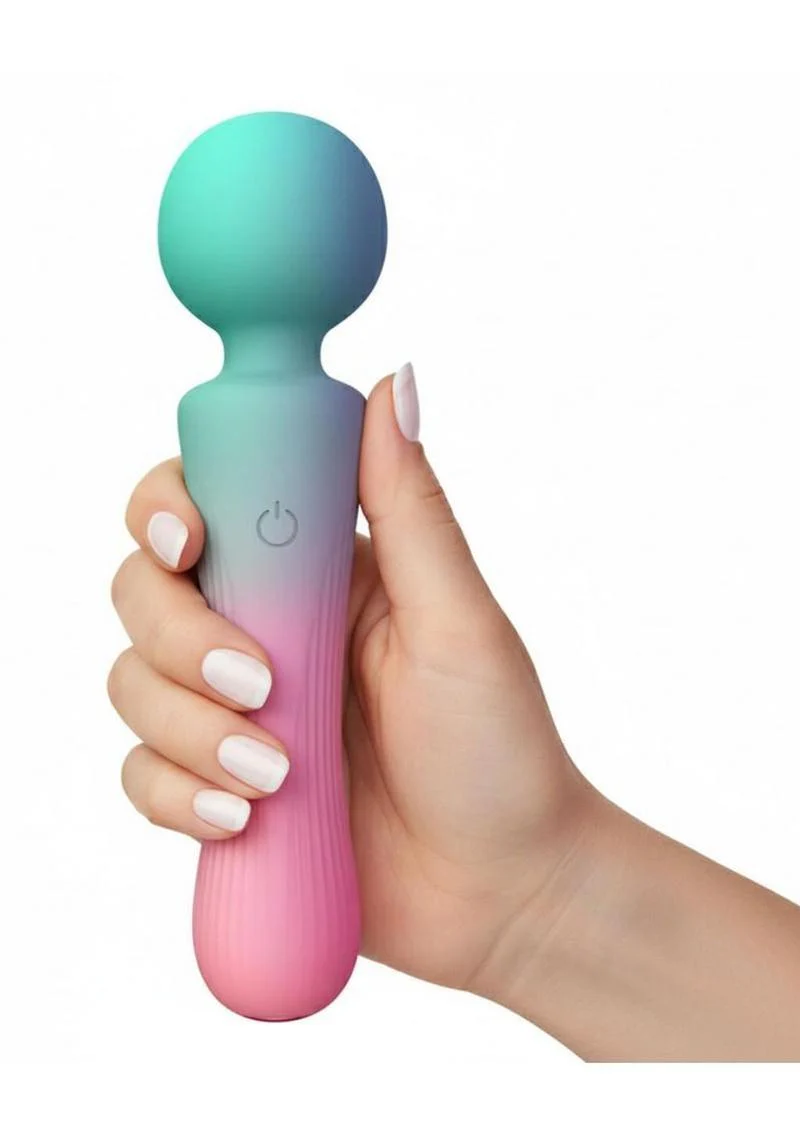 M'Lady Silicone Rechargeable Pleasure Wand - Image 2