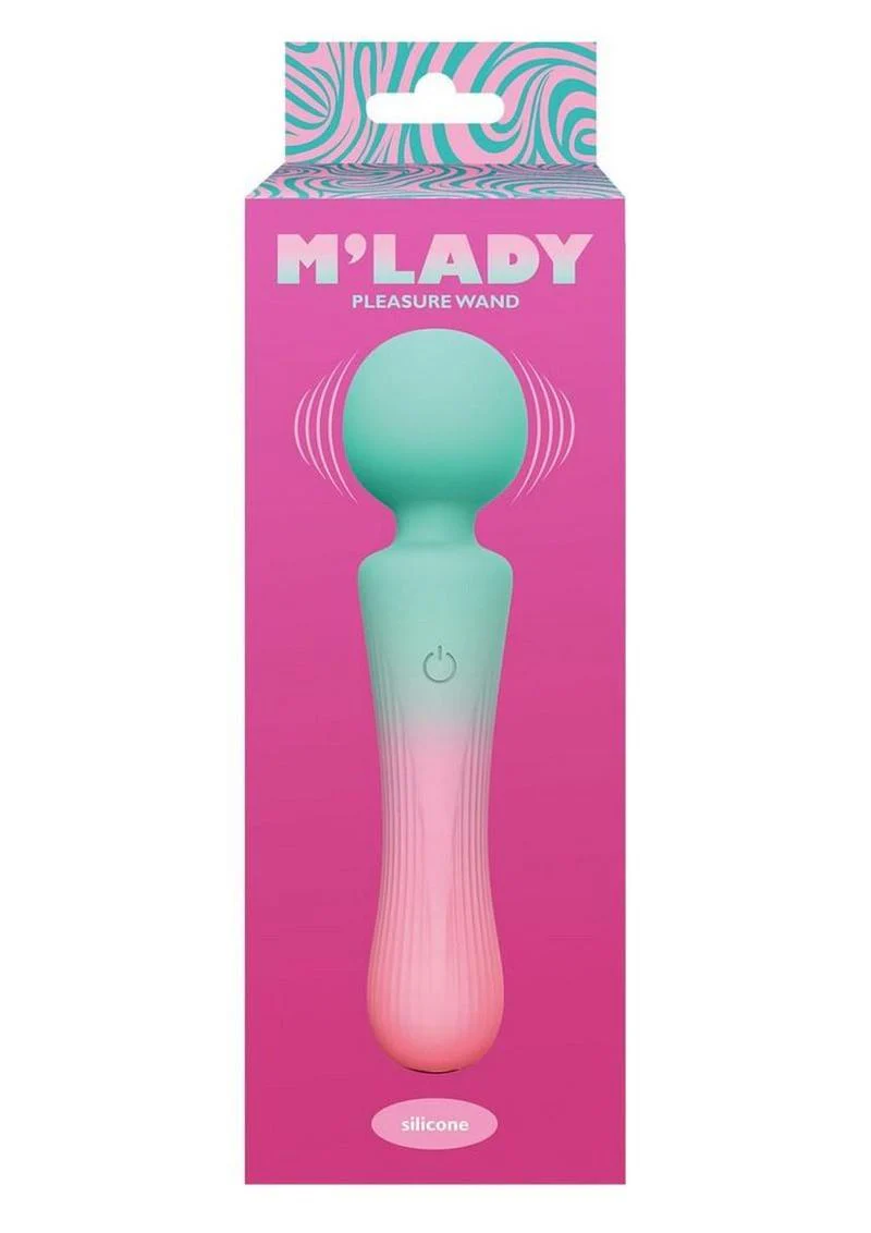 M'Lady Silicone Rechargeable Pleasure Wand - Image 4