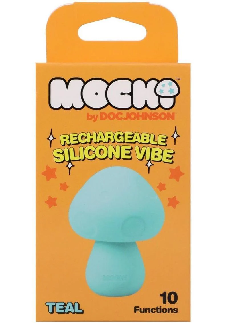 Mochi Mushroom Vibe 10 Function Silicone Rechargeable Vibrator - Image 13