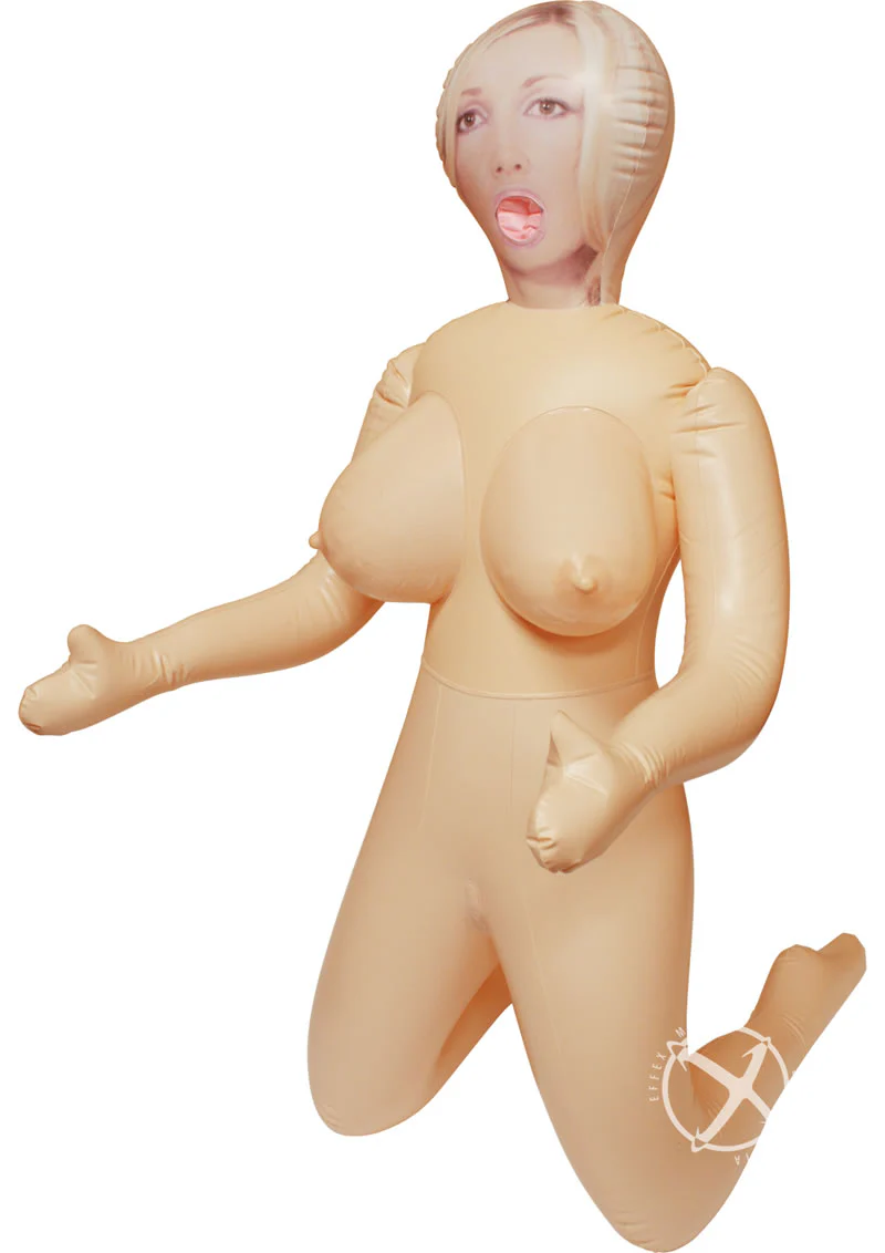 Monique Inflatable Love Doll 3 Holes And Erect Nipples