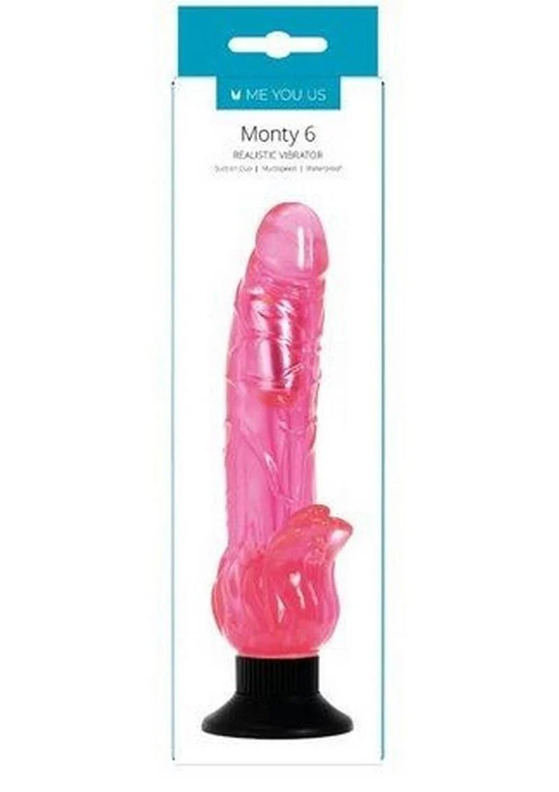 Monty 6 Realistic Vibrator - 6-Inch Vibrator with Suction Base - Image 3