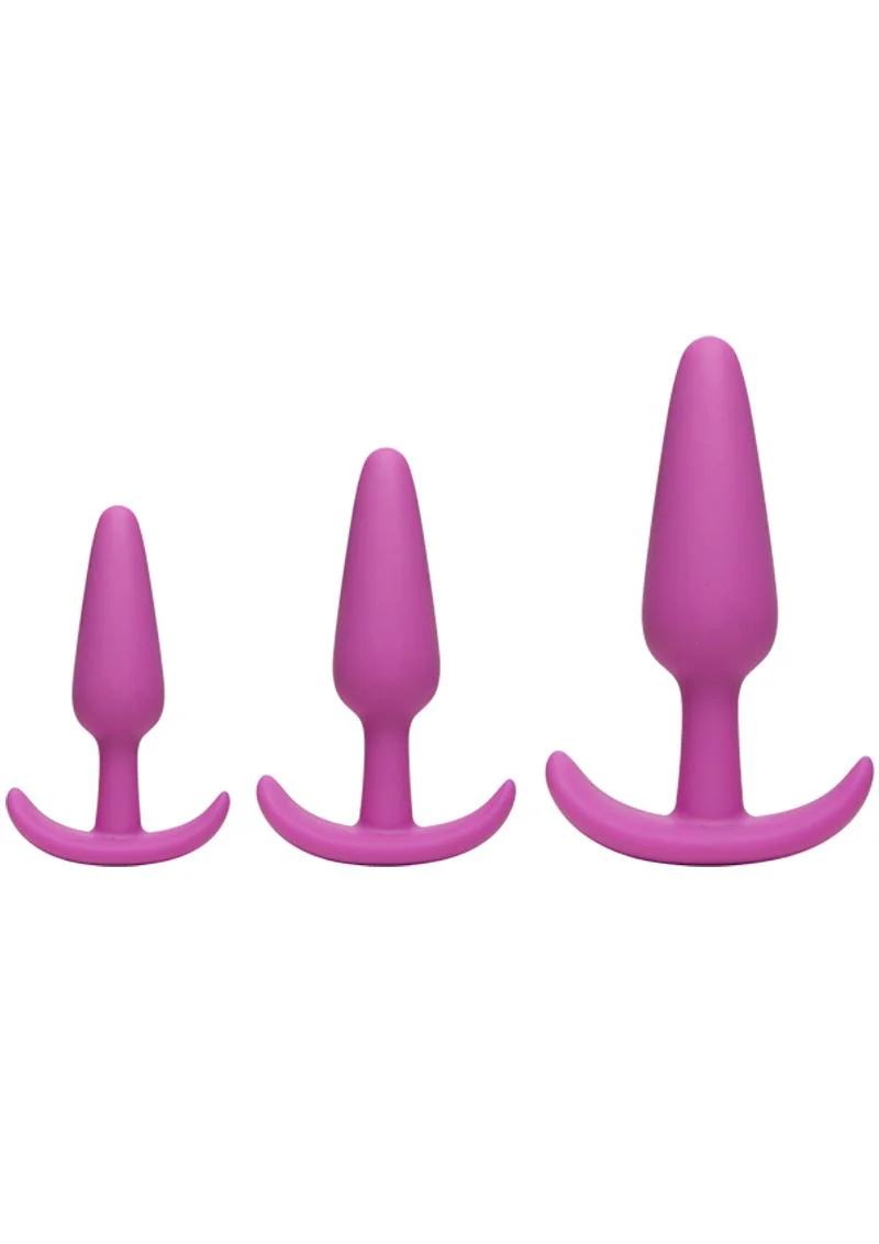 Mood Naughty 1 Trainer Silicone Anal Plug 3 Piece Set - Image 2