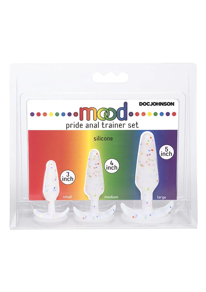 Mood Pride Anal Trainer Set Silicone Multicolor - Image 2