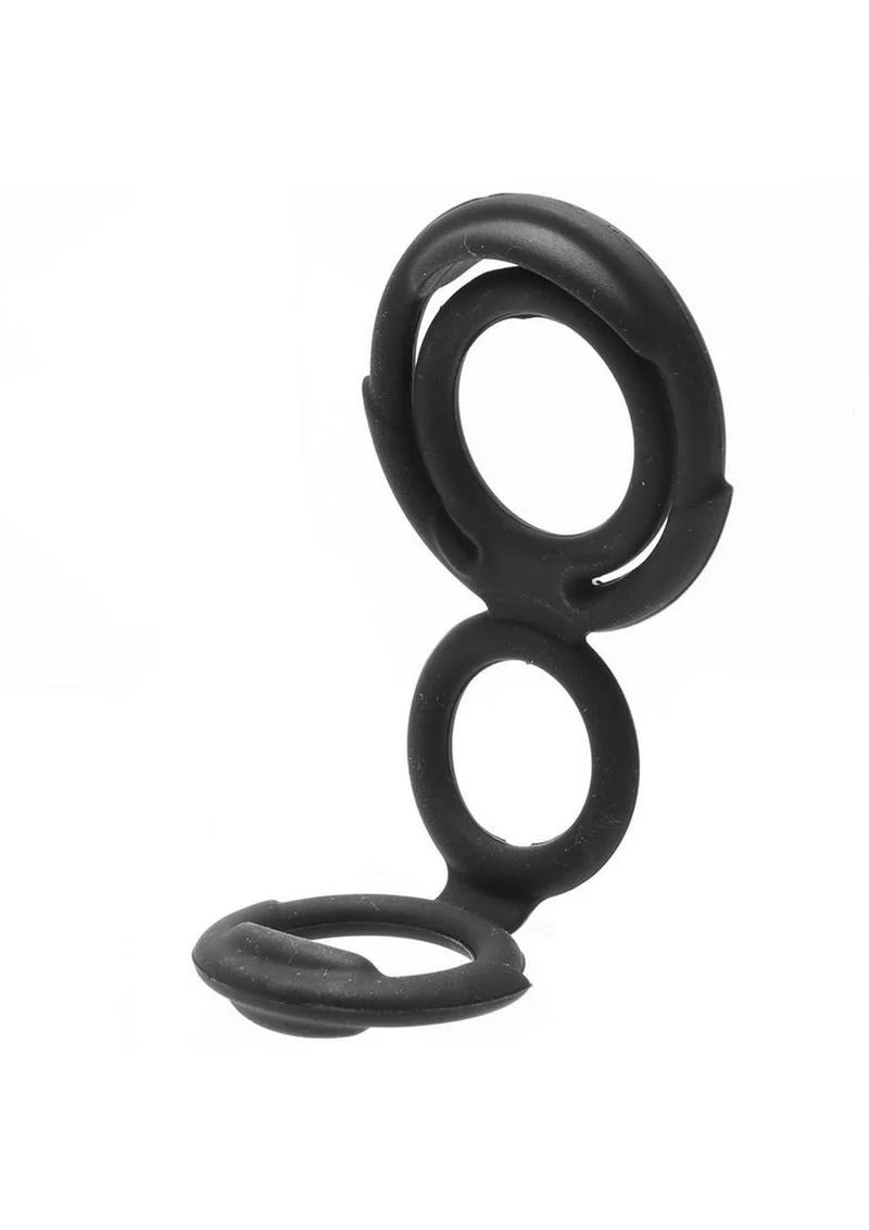 My Cockring Double Loop Silicone Cockring  for Enhanced Firmness - Image 2