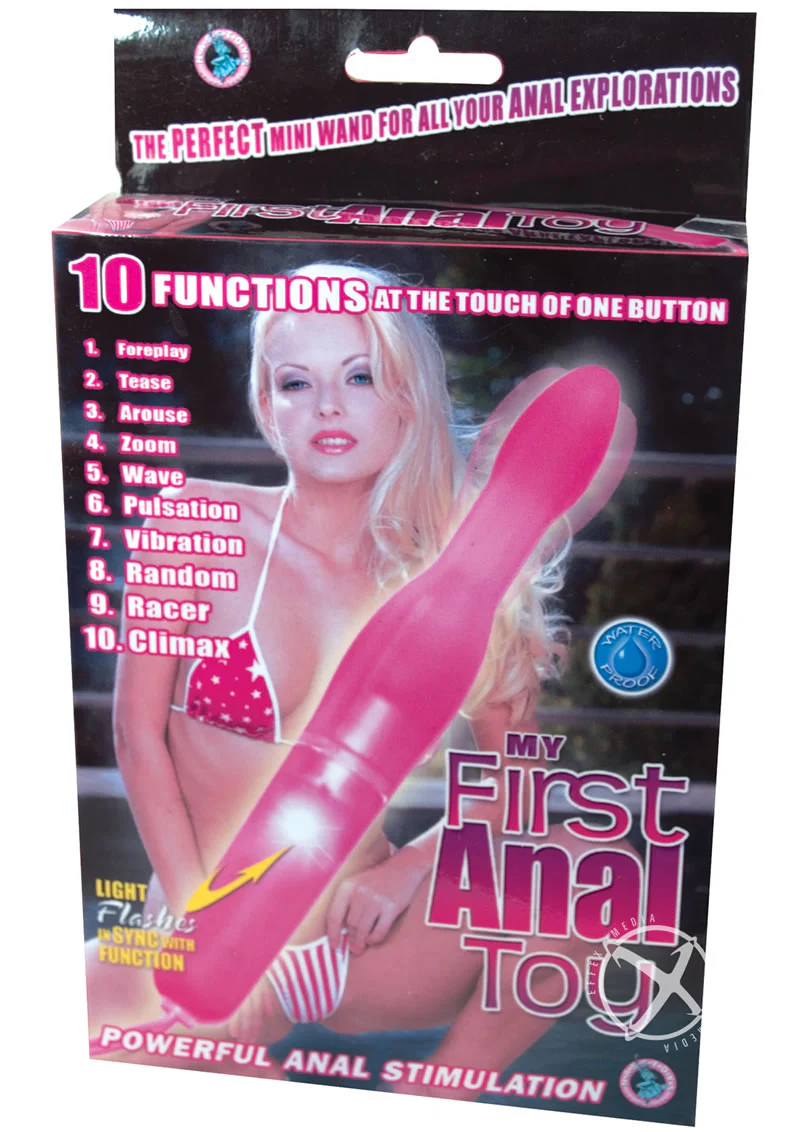 My First Anal Toy Vibrating Wand Stimulator - Image 2