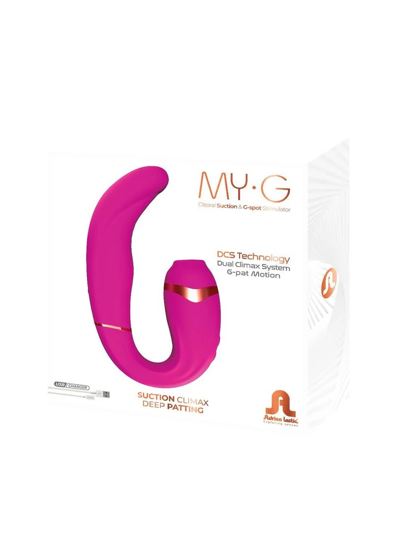 My.G Rechargeable Silicone Double Stimulation Vibrator - Image 4