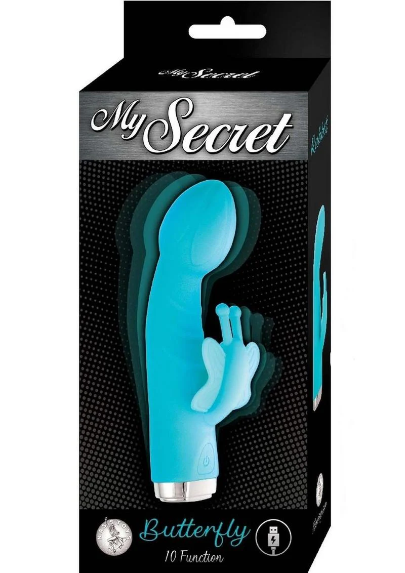 My Secret Butterfly Rechargeable Rabbit Vibrator Functions - Image 4