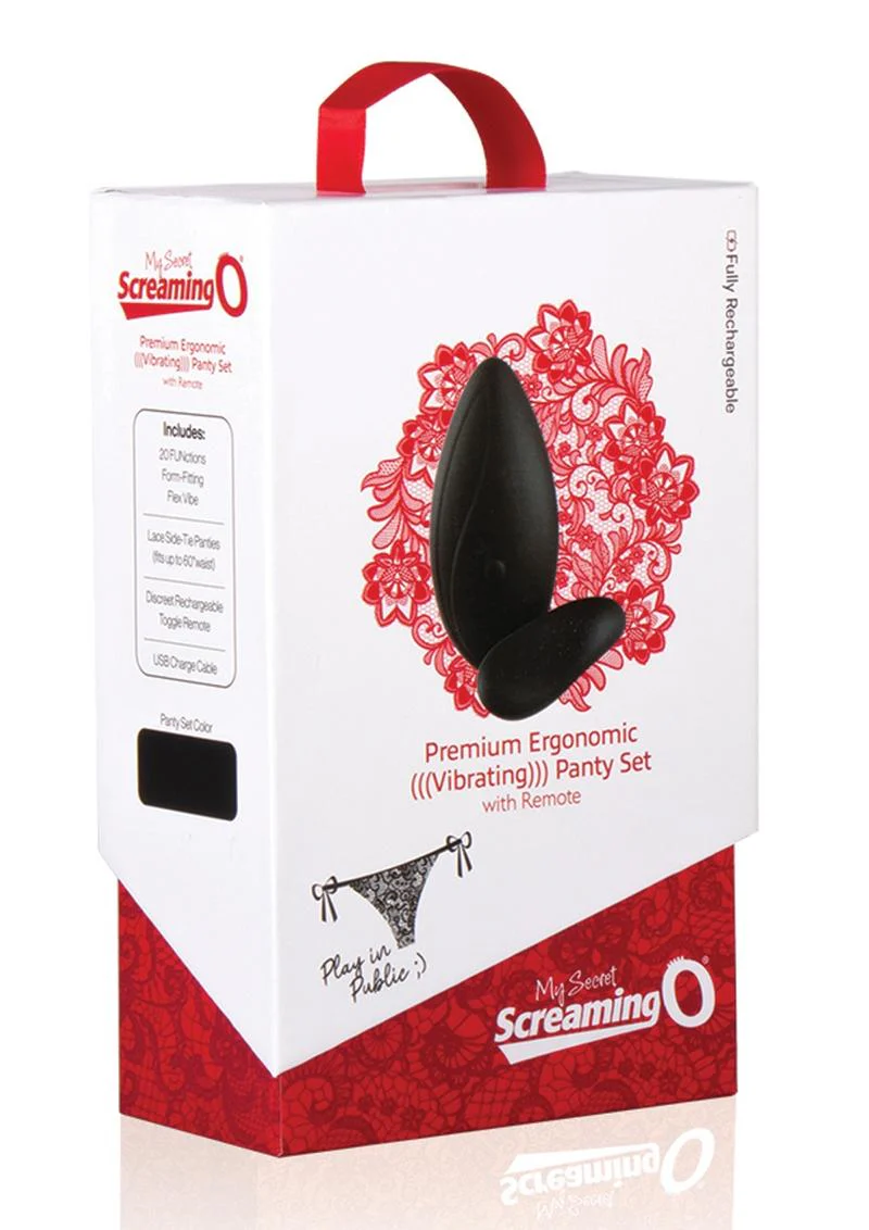 My Secret Premium Ergonomic Panty Vibe Set With Remote Control - Image 4