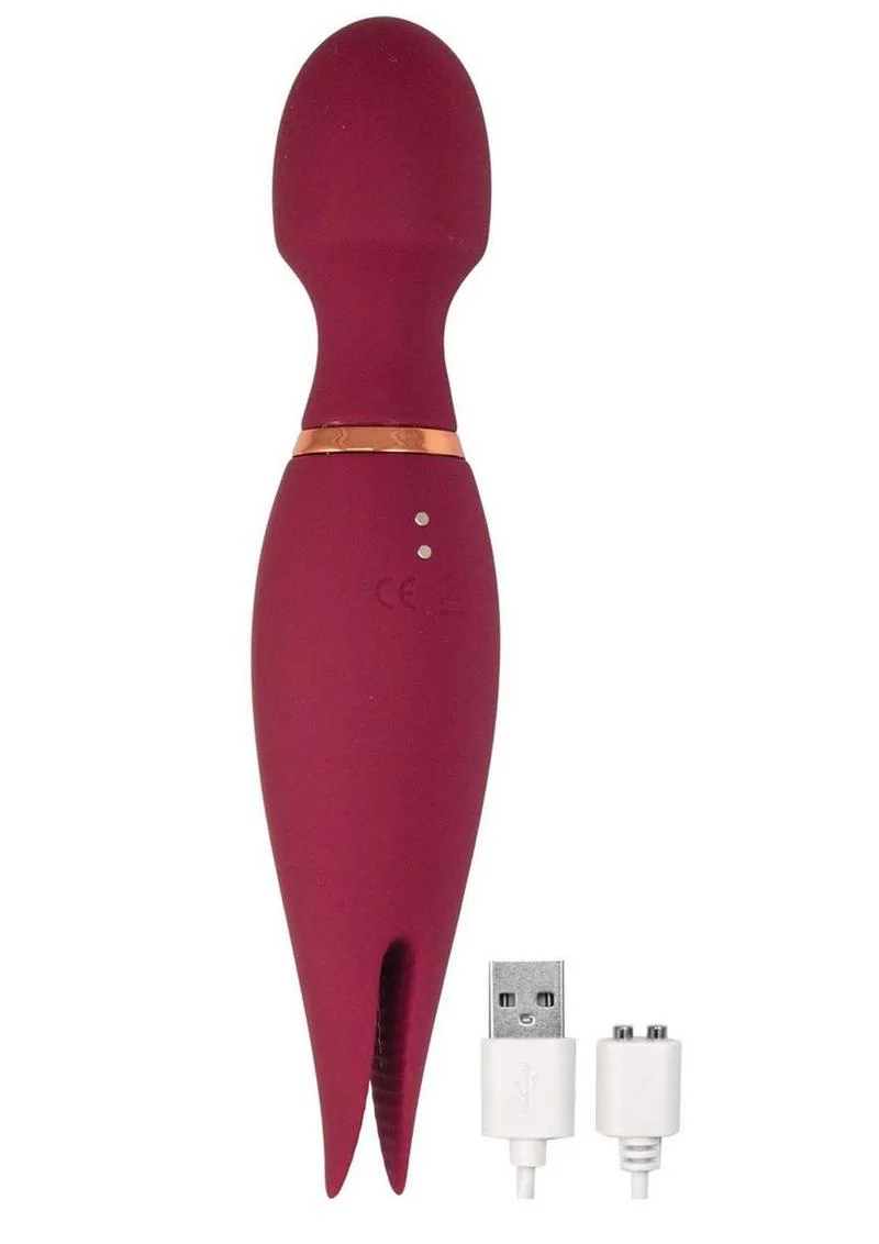 Mystique Magic Vibe Rechargeable Silicone Wand - Image 3