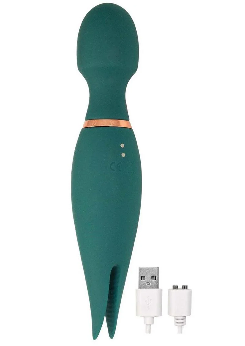 Mystique Magic Vibe Rechargeable Silicone Wand - Image 6