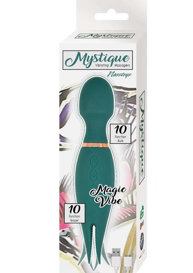 Mystique Magic Vibe Rechargeable Silicone Wand - Image 8