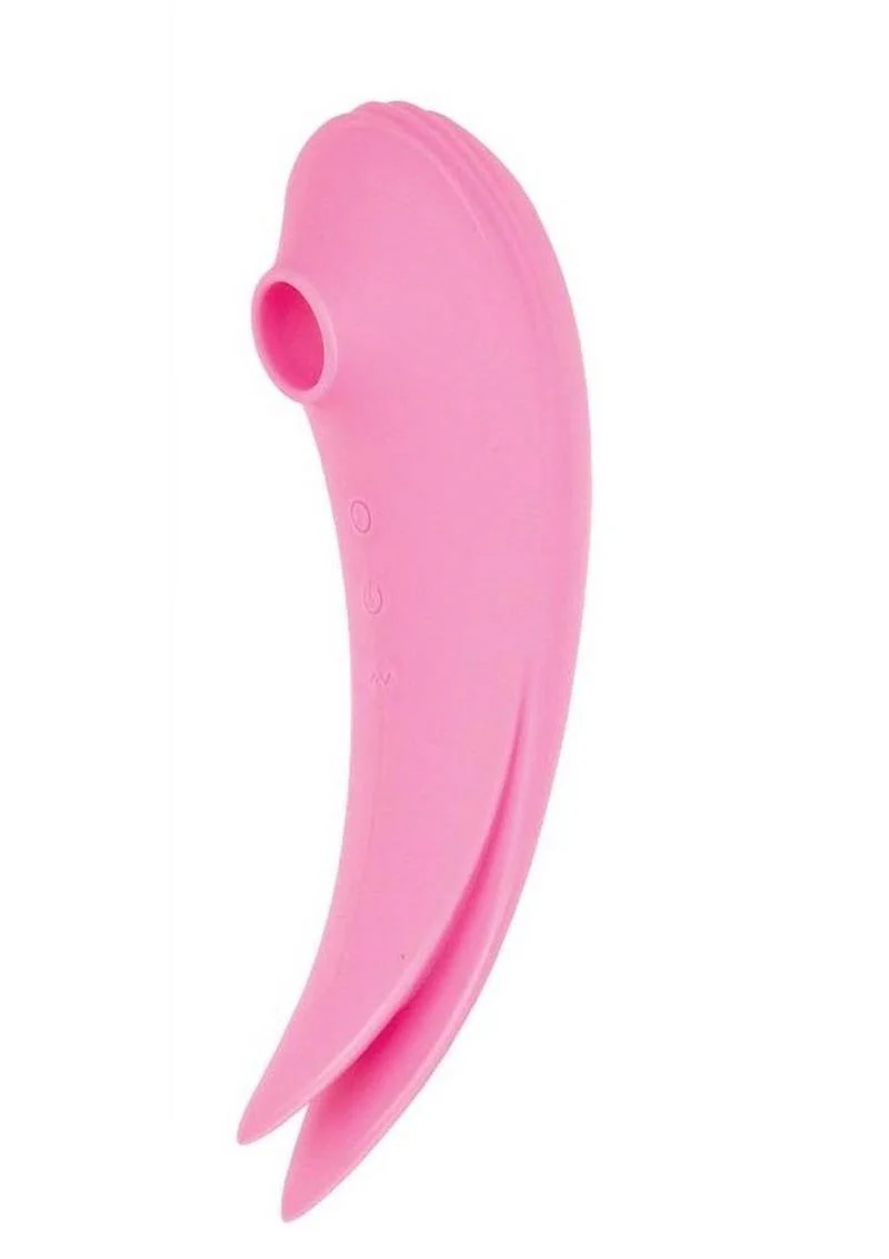 Mystique Suction Vibe Rechargeable Silicone Massager - Image 4