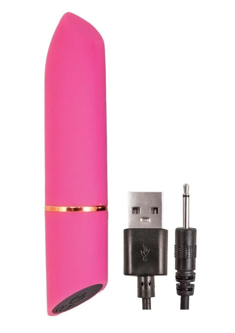 Mystique Vibrating Massager Rechargeable Silicone Vibrator - Image 6