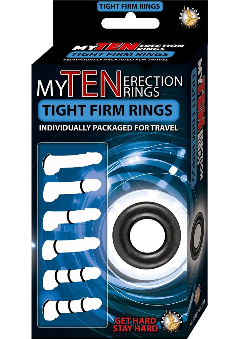 MYTEN Erection Rings Tight Firm Rings for Lasting Performance - Image 2