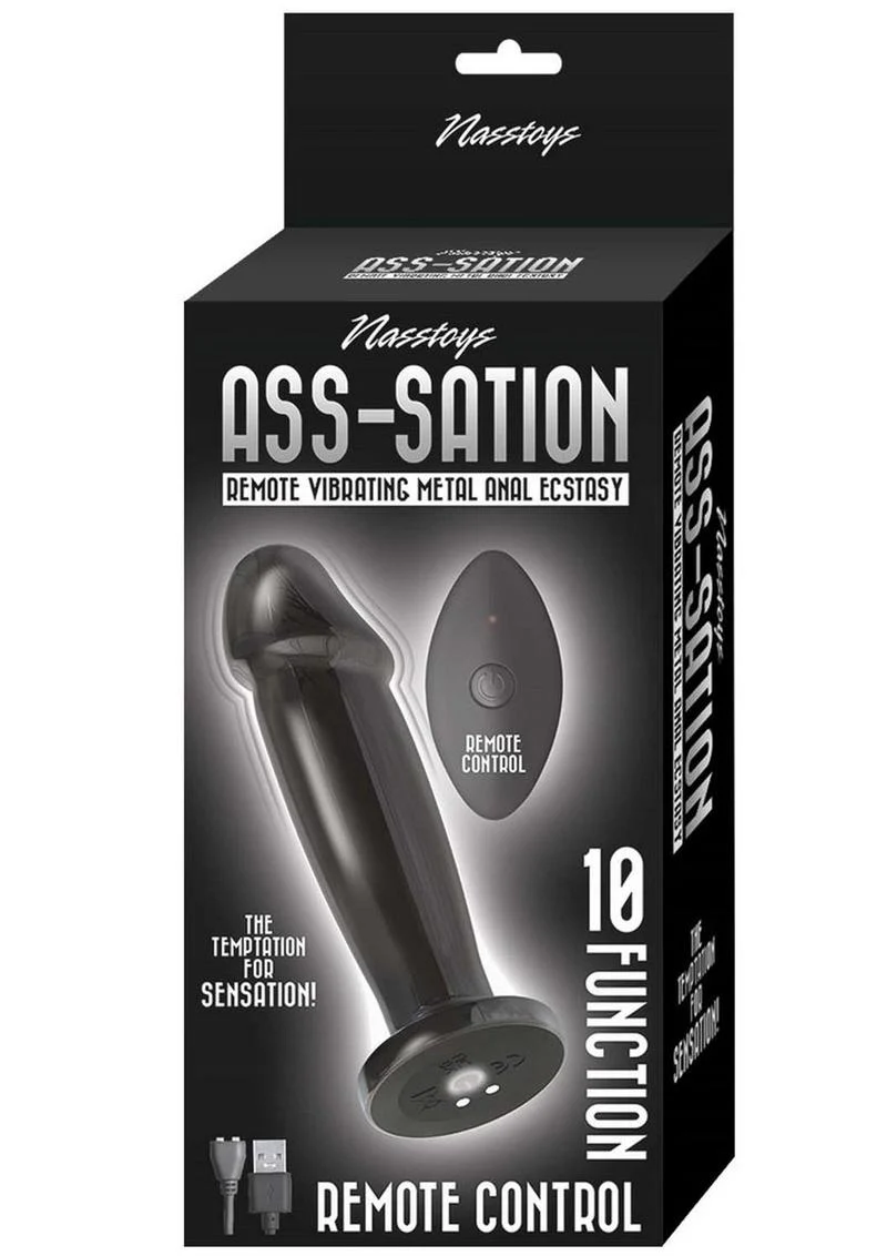 Nasstoys Ass Sation Remote Vibrating Metal Anal Ecstasy - Image 4