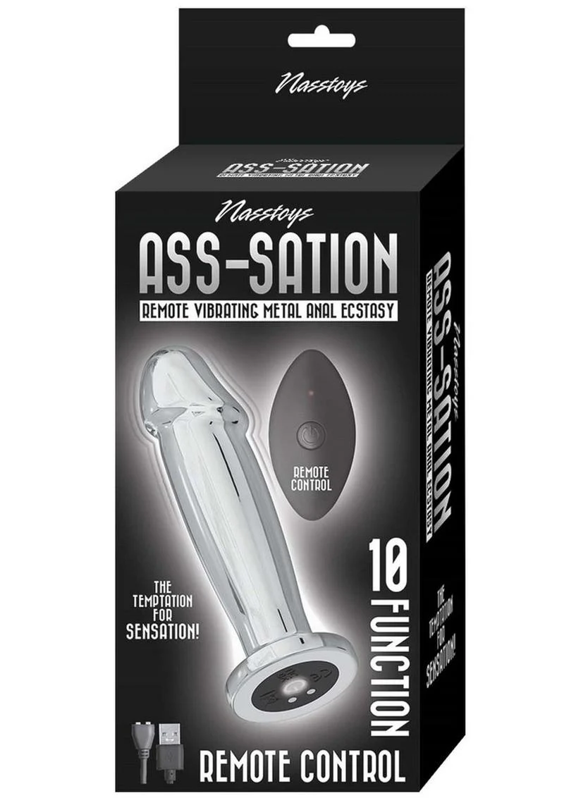 Nasstoys Ass Sation Remote Vibrating Metal Anal Ecstasy - Image 8