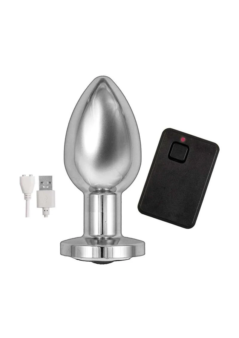 Nasstoys Ass Sation Remote Vibrating Metal Plug - Image 7