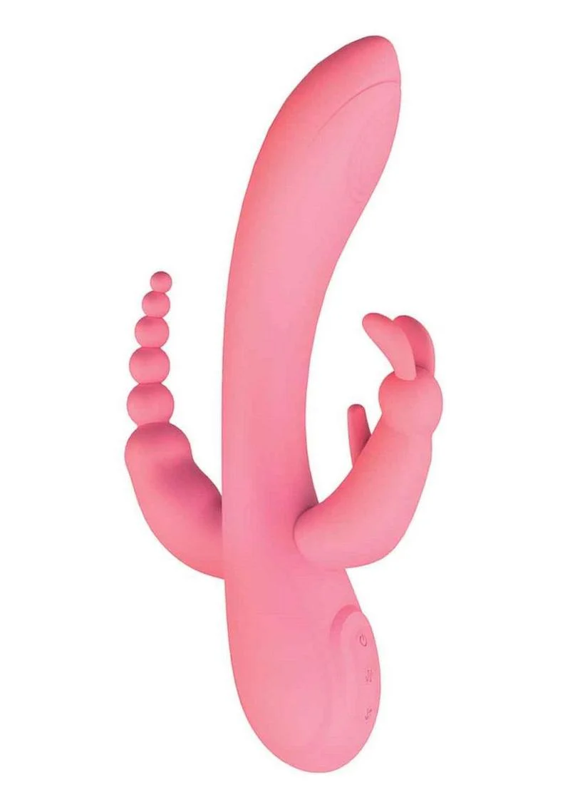 Nasstoys The Beat Trifecta Rechargeable Massager Vibrations - Image 4
