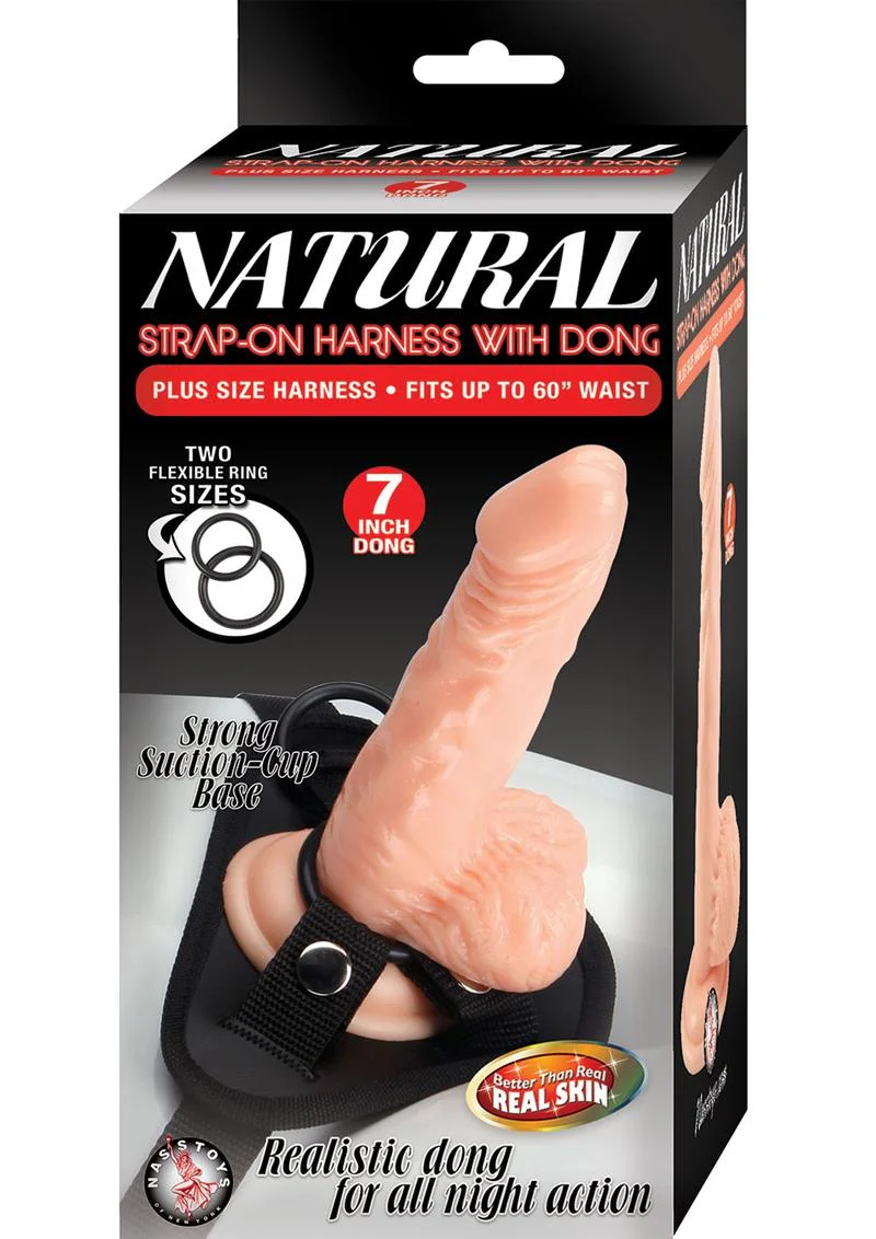 Natural Strap-On Harness with Plus Size And Realistic Design - Image 4
