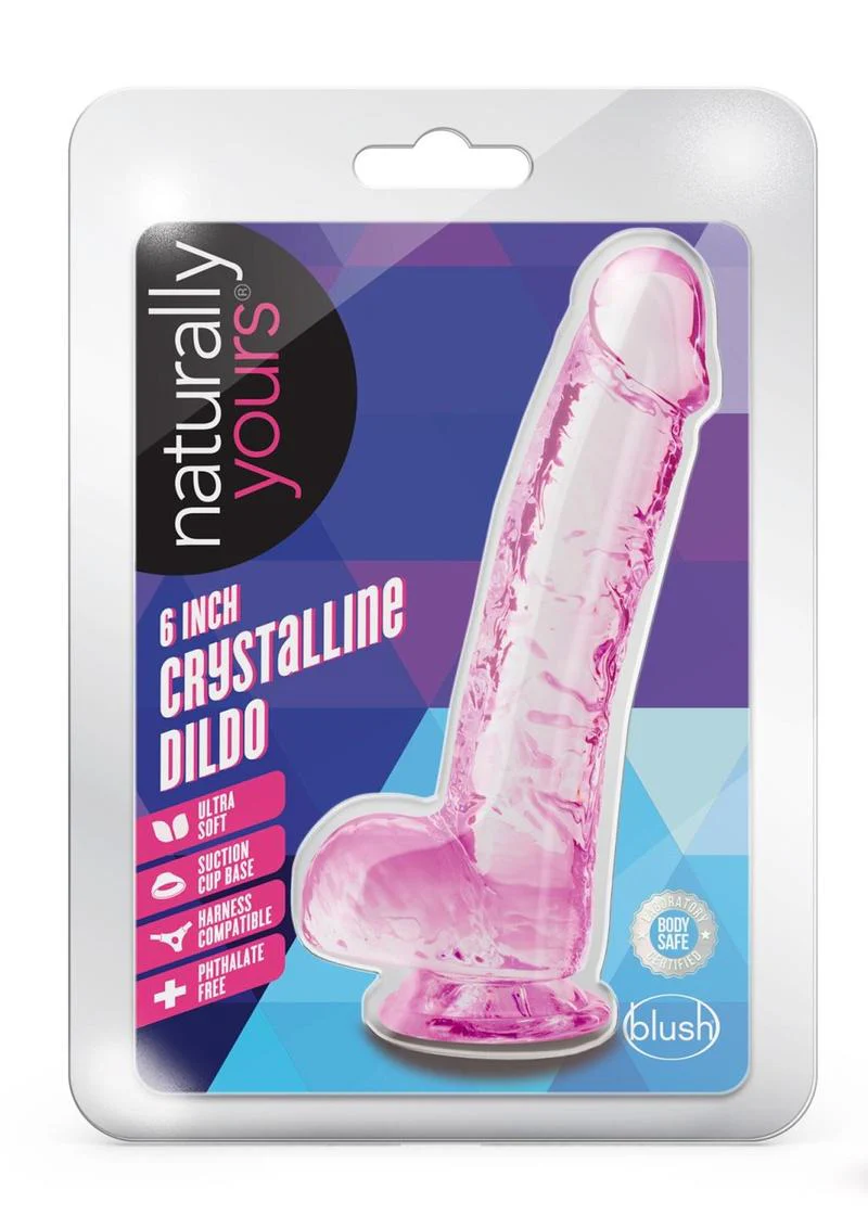 Naturally Ultra Soft Yours Crystalline Dildo - Image 17