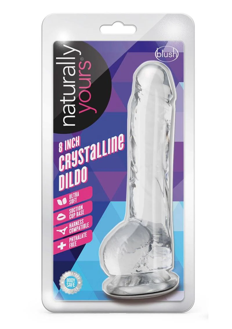 Naturally Ultra Soft Yours Crystalline Dildo - Image 18