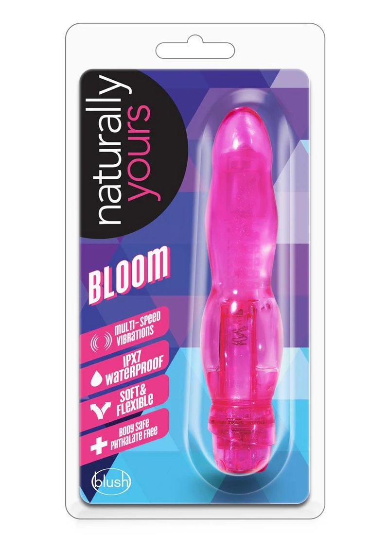 Naturally Yours Bloom Multi Speed Waterproof Vibrator - Image 4