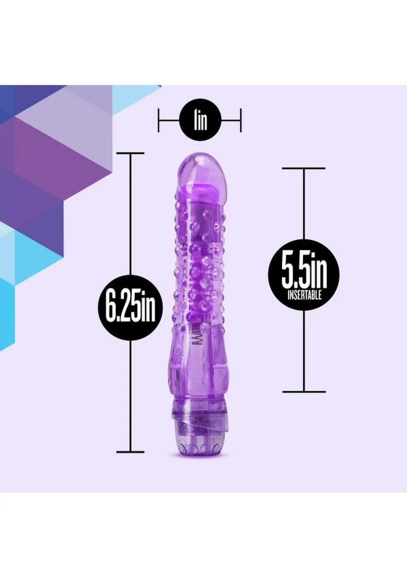 Naturally Yours Bump N' Grind Soft And Flexible Vibrating Dildo - Image 3