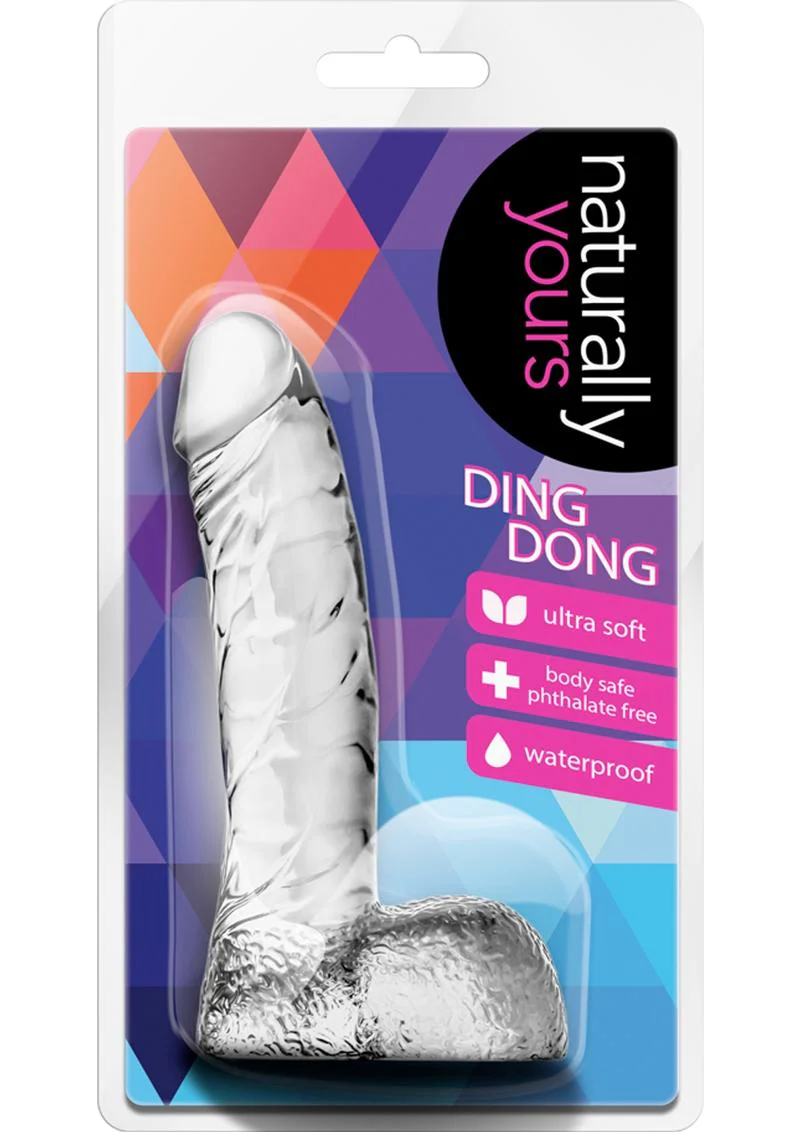 Naturally Yours Ding Dong Dildo With Balls - Image 8