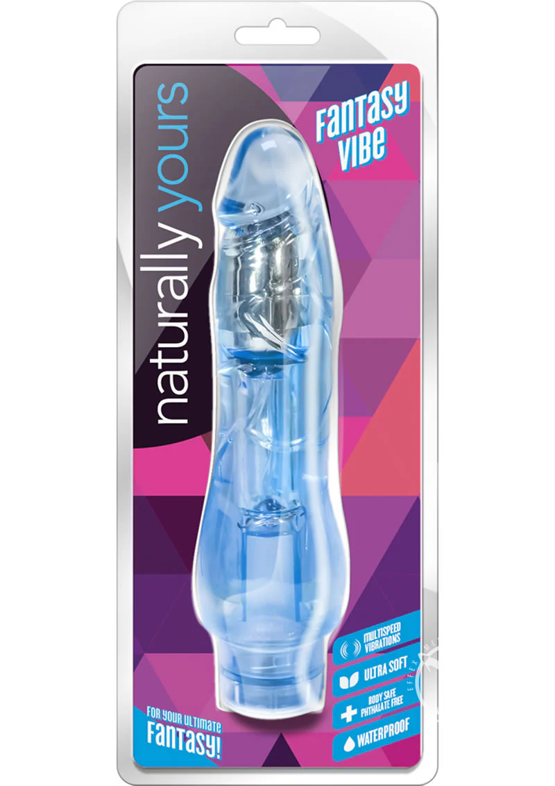 Naturally Yours Fantasy Vibe Vibrating Silicone Dildo - Image 10