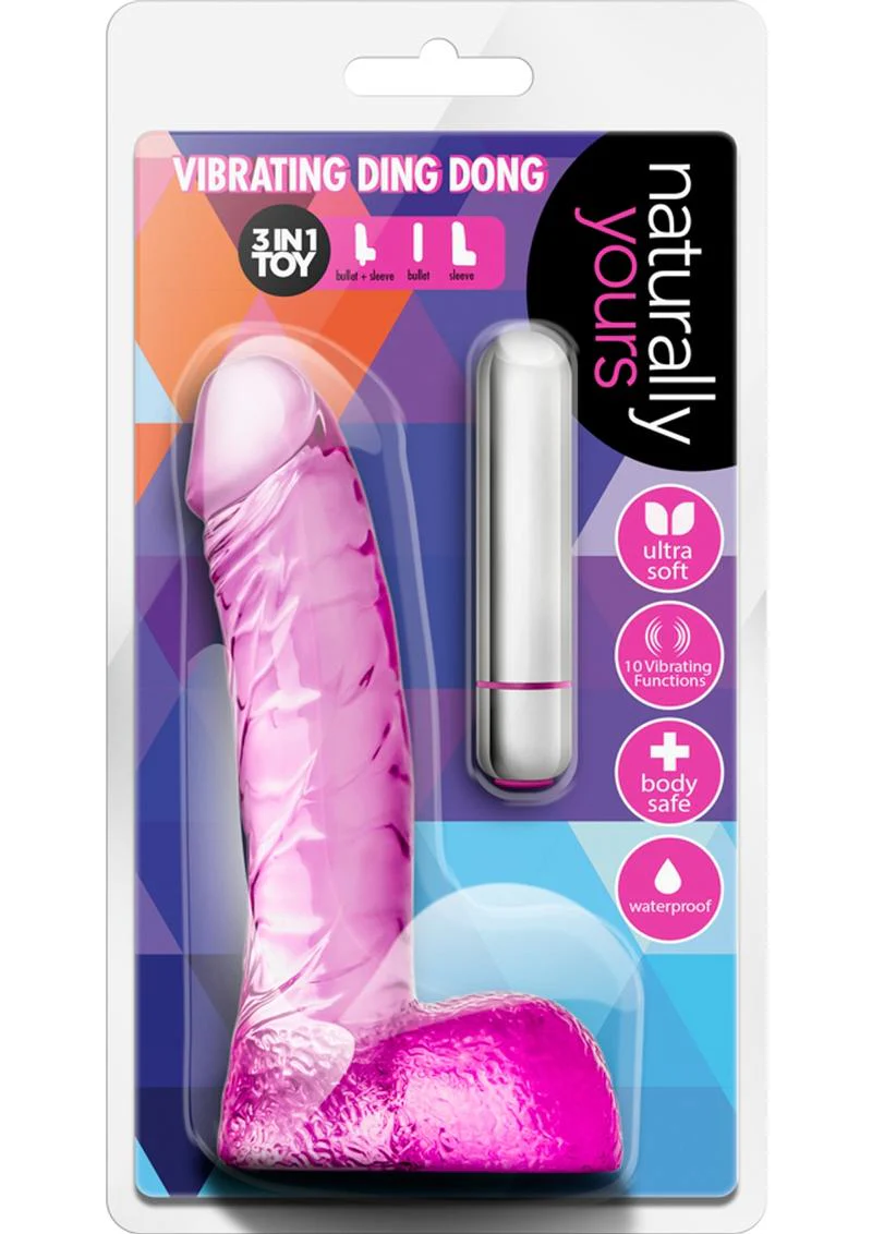 Naturally Yours Vibrating Ding Dong Dildo - Image 7