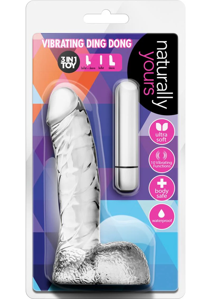 Naturally Yours Vibrating Ding Dong Dildo - Image 8