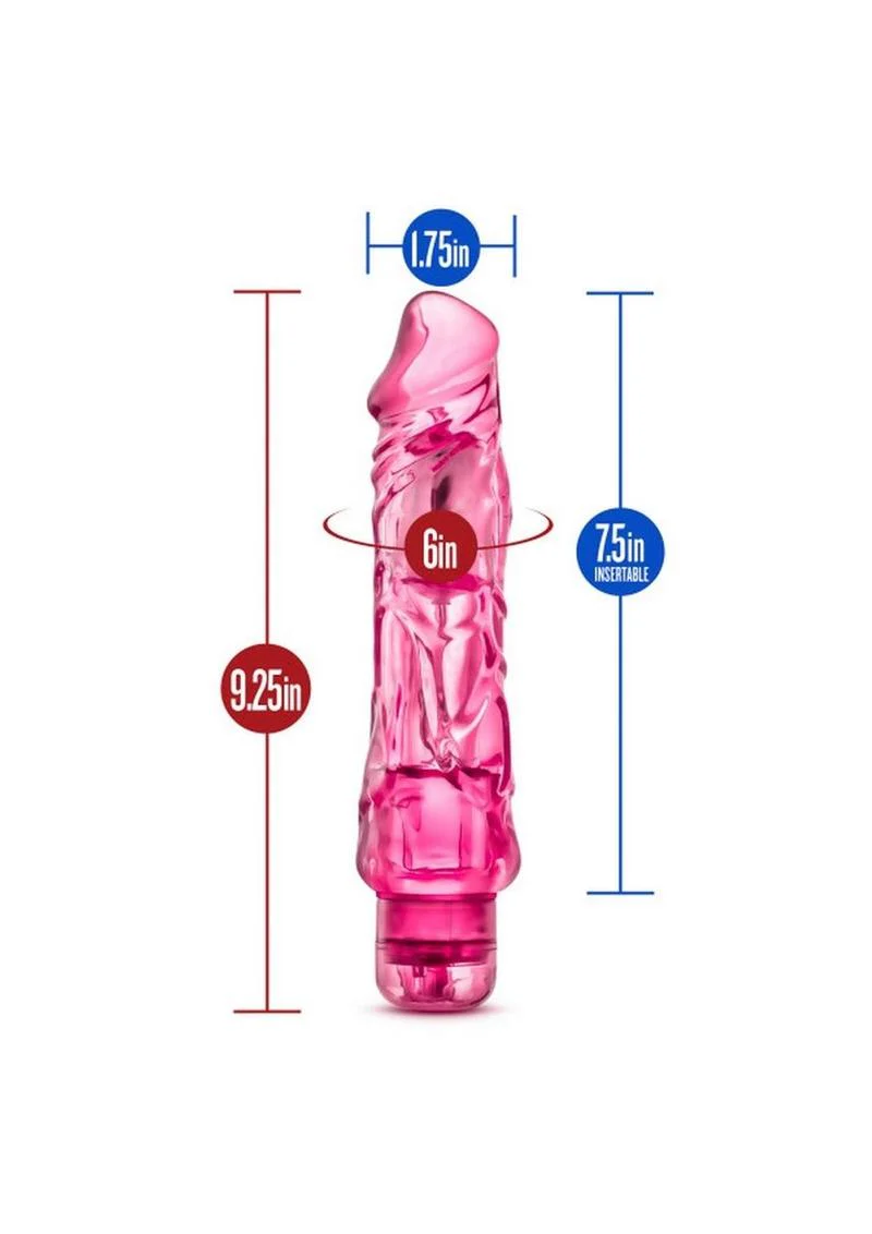 Naturally Yours Wild Ride Waterproof Multi Speed Vibrating Dildo - Image 8
