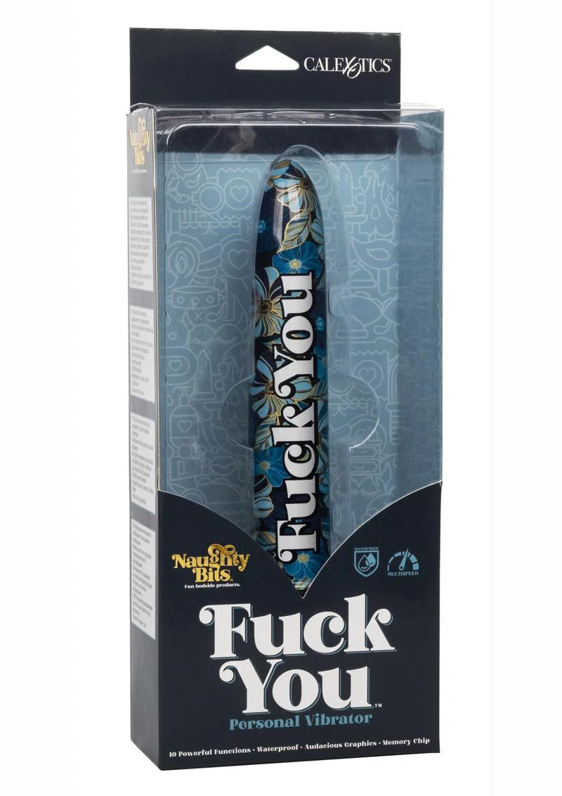 Naughty Bits "Fuck You" Personal Vibrator 10 Functions Memory Chip - Image 4
