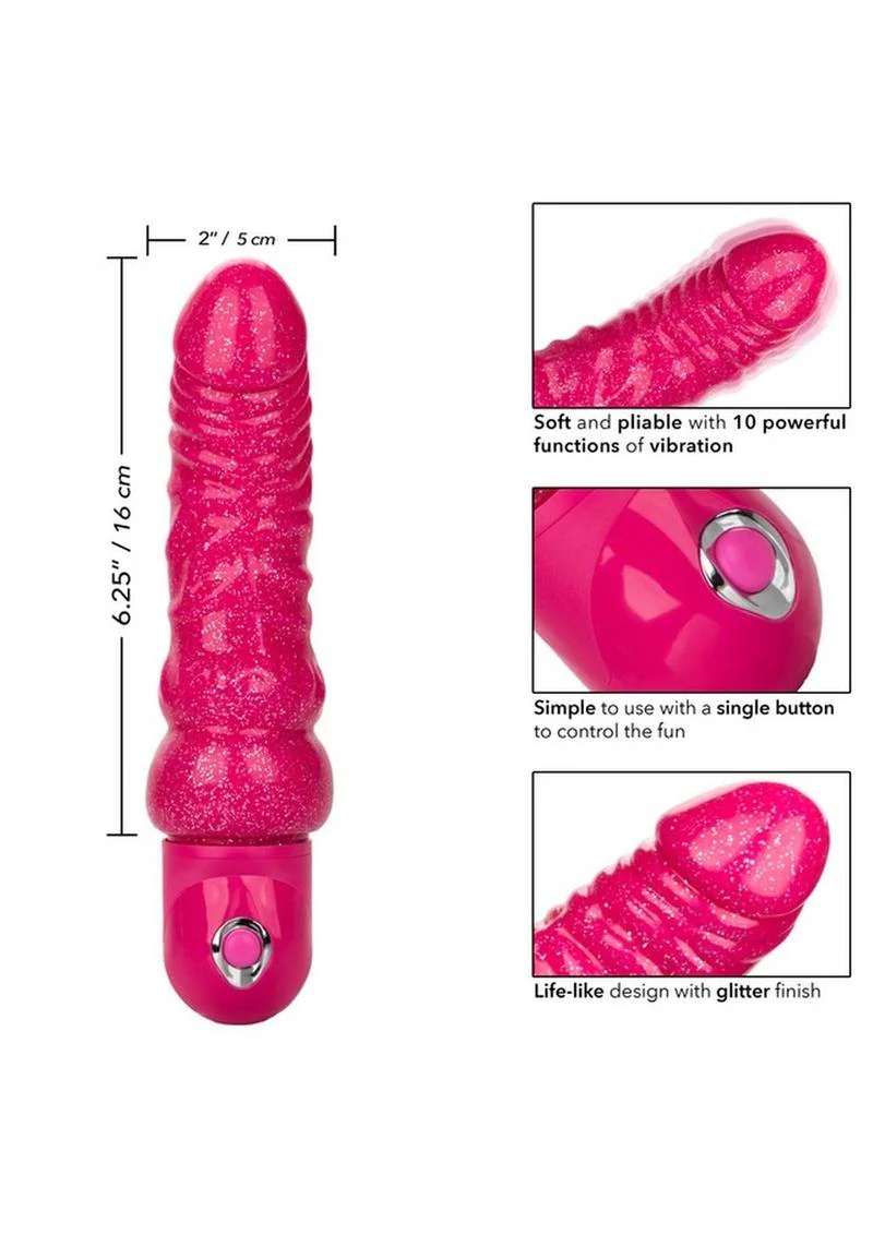Naughty Bits Lady Boner Bendable Personal Vibrator 10 Functions - Image 2