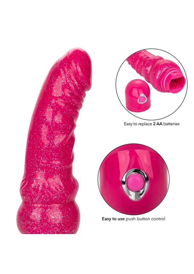 Naughty Bits Lady Boner Bendable Personal Vibrator 10 Functions - Image 3