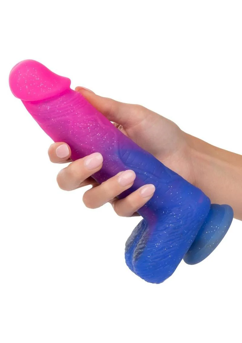 Naughty Bits Ombre Hombre XL Waterproof Silicone Vibrating Dildo - Image 3
