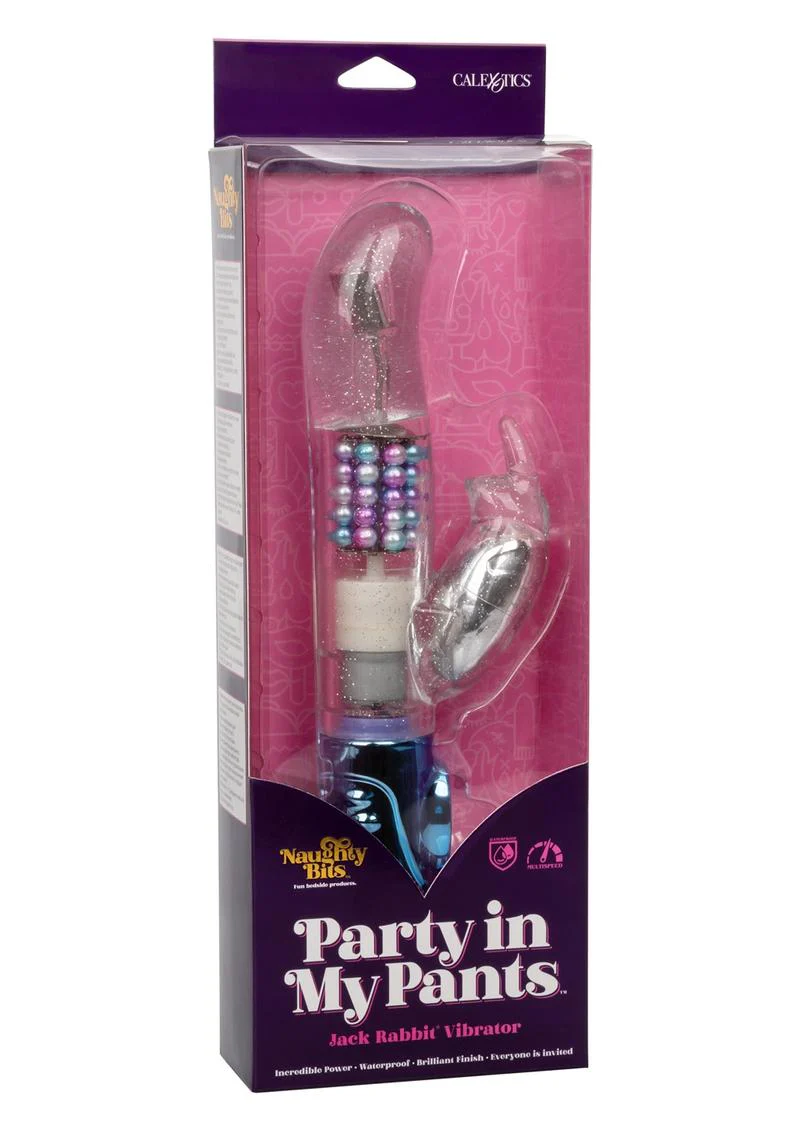 Naughty Bits Party In My Pants Wireless Jackrabbit Vibe Toy - Image 4