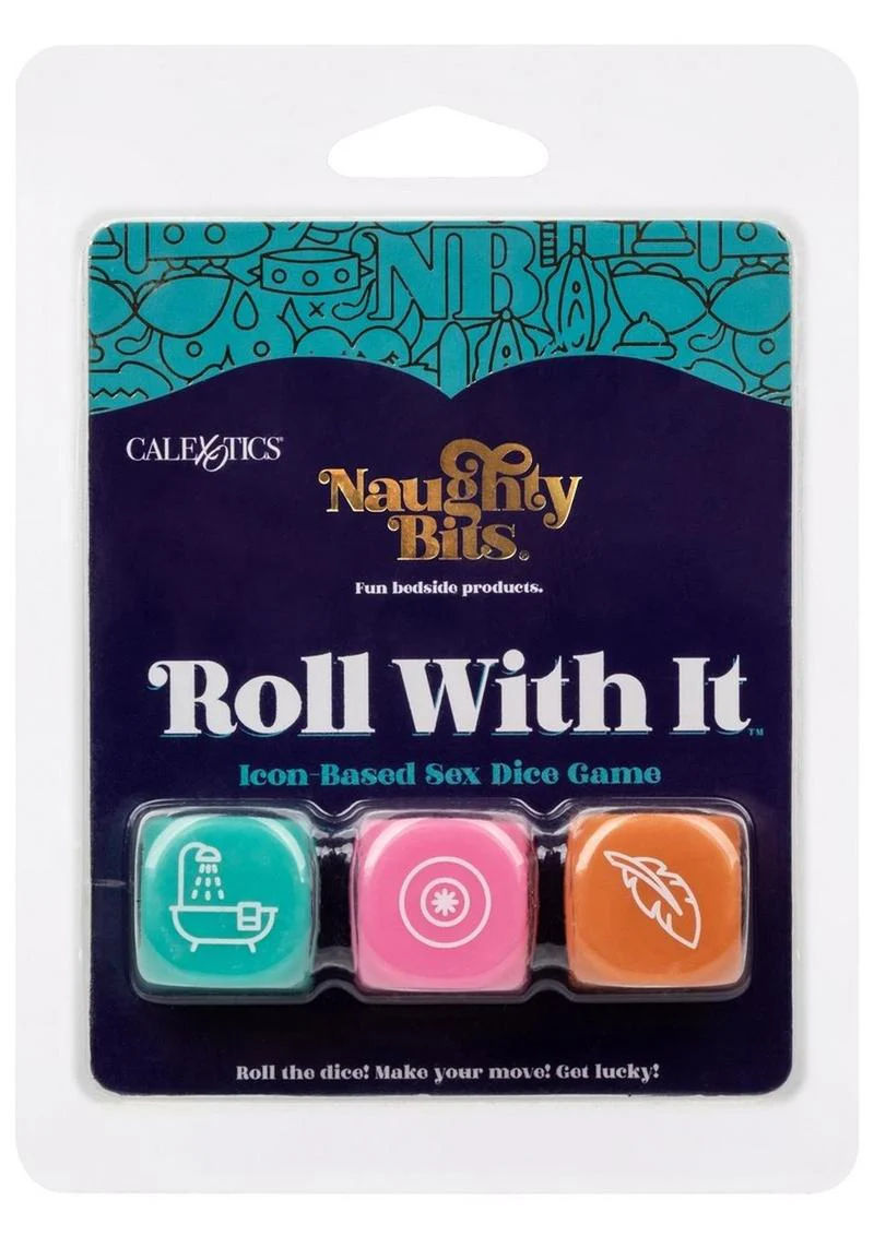 Naughty Bits Roll With It Icon-Based Sex Dice Game - Image 4