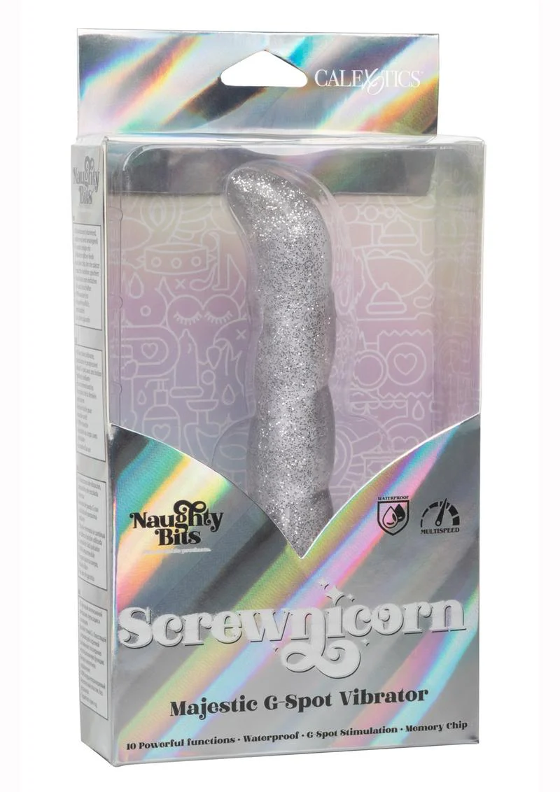 Naughty Bits Screwnicorn Majestic G-Spot Vibrator With Memory Chip - Image 4